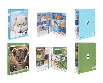 Copertina Anelli Maxi Extra 30Mm WWF Fotografico