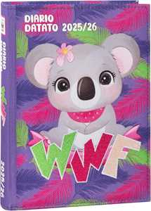 Cartoleria Diario WWF 2025-2026, 12 mesi, Koala, illustrato WWF