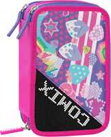 Cartoleria Astuccio Corredato 3 Zip Comix Ult.Bright Harayuku Girl Comix