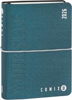 Agenda 16 Mesi, 2025-26, giornaliera mini Comix u yourself blue