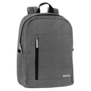 Cartoleria Zaino Tempo Libero monocolore grigio melange Comix Comix