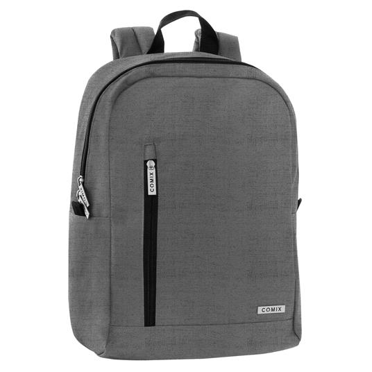 Zaino Tempo Libero monocolore grigio melange Comix