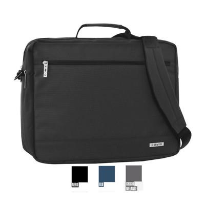 Tracolla porta pc monocolore grigio melange Comix
