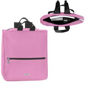 Cartoleria Tote backpack Borsa zaino monocolore Malva Comix Comix