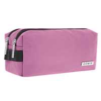 Cartoleria Astuccio 2 zip monocolore Malva Comix Comix