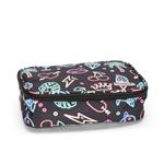 Astuccio rettangolare organizzato Maxi Allover neon Comix