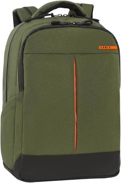 Zaino organizzato Comix campus man military green