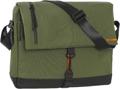 Cartoleria Borsa Messenger Comix campus man military green Comix