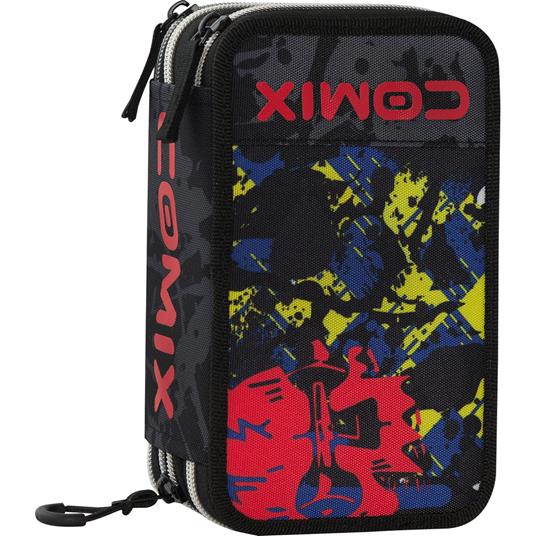 Zaino e Astuccio con Set Cancelleria Incluso Comix - Ideali per Scuole Elementari o Medie