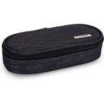 Astuccio Ovale Organizzato Lurex Nero Comix