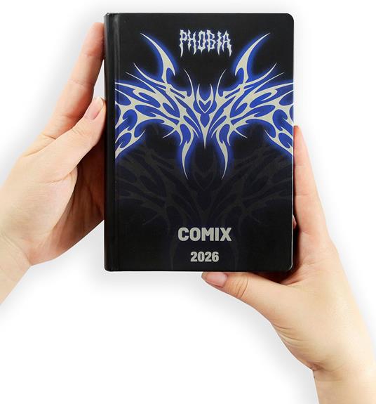 Diario Scolastico Agenda 16 mesi, 2025-26 Medium Comix Limited Edition Phobia - 3