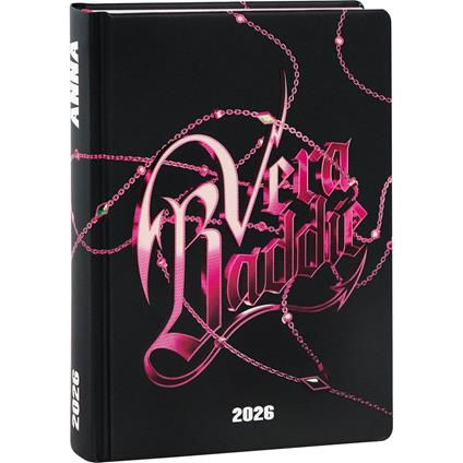 Agenda 16 mesi, 2025-26 Medium Vera Baddie Black