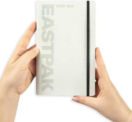 Agenda 12 mesi 2026 Settimanale Large Eastpak Ghiaccio - 2