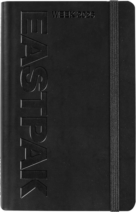 Agenda 12 mesi 2026 Settimanale Midi Eastpak Nero