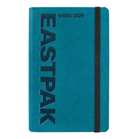 Agenda 12 mesi 2026 Settimanale Midi Eastpak Teal