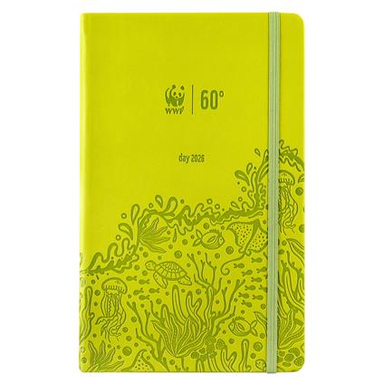 Agenda 12 mesi 2026 Giornaliera Large WWF Verde