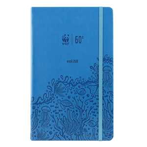 Cartoleria Agenda 12 mesi 2026 Settimanale Large WWF Azzurro WWF