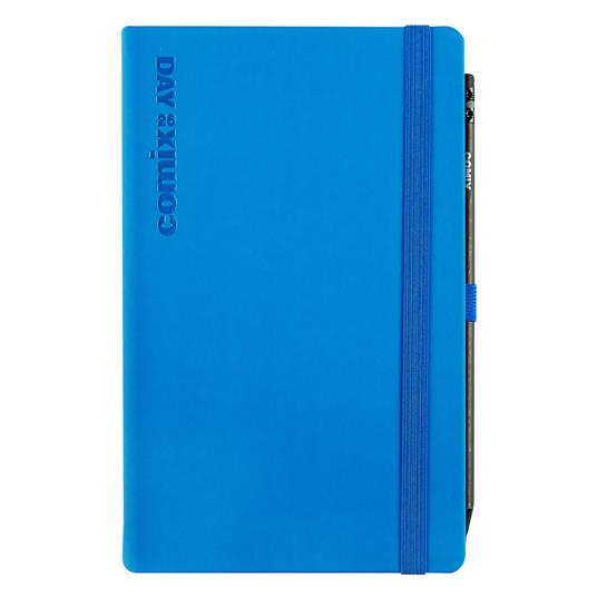 Agenda Comix 12 mesi 2026 Giornaliera Large Blu
