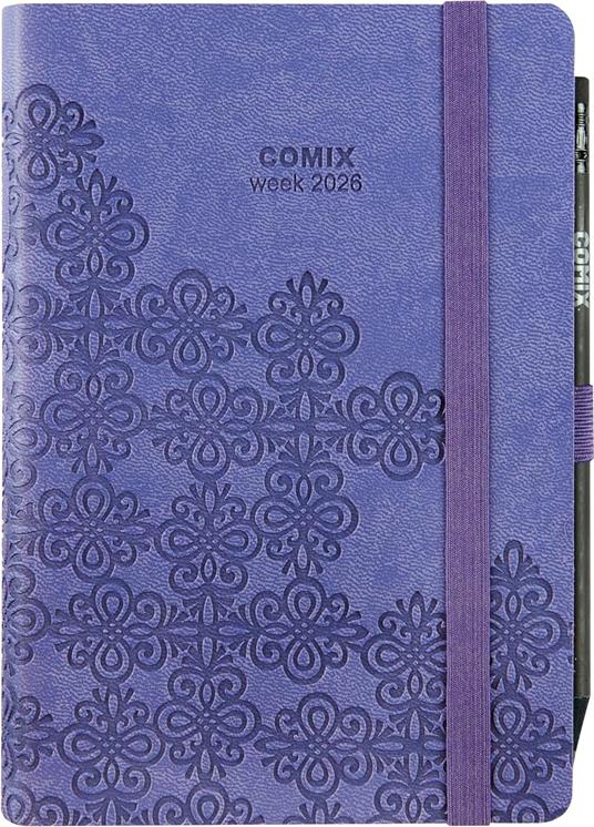 Agenda Comix Special 12 mesi 2026 Settimanale Medium Arabesque
