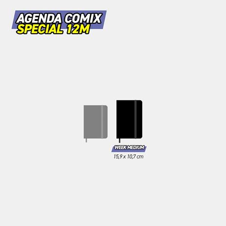 Agenda Comix Special 12 mesi 2026 Settimanale Medium Arabesque - 5