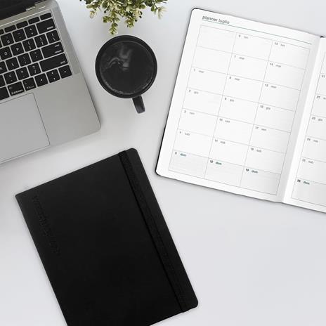 Agenda Comix Da Tavolo 12 mesi 2026 Settimanale verticale black - 6