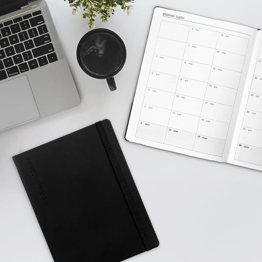 Agenda Comix Da Tavolo 12 mesi 2026 Settimanale verticale black - 6