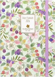 Agenda Giornaliera 12 mesi 2026 Turnowsky Mini Fiori E Bacche