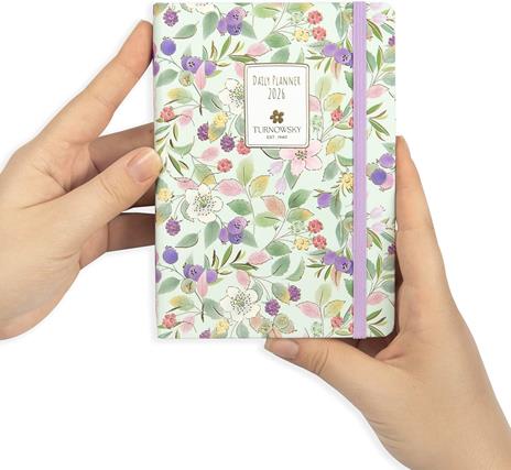 Agenda Giornaliera 12 mesi 2026 Turnowsky Mini Fiori E Bacche - 2