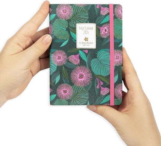 Agenda Giornaliera 12 mesi 2026 Turnowsky Mini Monstera - 2