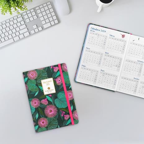 Agenda Giornaliera 12 mesi 2026 Turnowsky Mini Monstera - 6