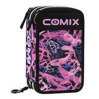 Cartoleria Astuccio Corredo 3 Zip Comix WBS 2.0 - Princess Comix WBS
