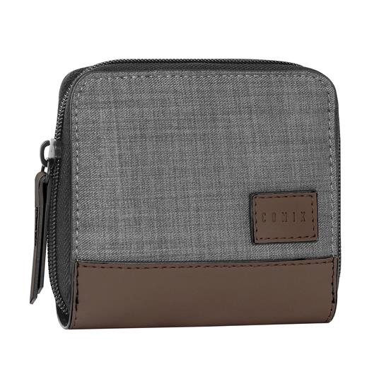 Portafoglio Zip Around Comix Campus Grey