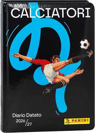 Cartoleria Diario 2026-2027 datato 12 mesi Standard Panini Calciatori Panini