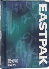 Diario 2026-2027 datato 13 mesi Medium Eastpak Letterdye Blue
