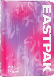 Diario 2026-2027 datato 13 mesi Medium Eastpak Letterdye Pink