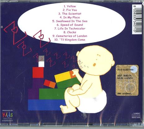 Babies Love. Coldplay (Kids Production) - CD Audio di Judson Mancebo - 2