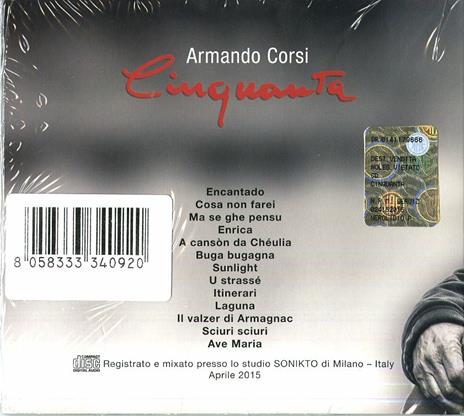 Cinquanta - CD Audio di Armando Corsi - 2