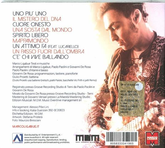 Il mistero del DNA - CD Audio di Marco Ligabue - 2