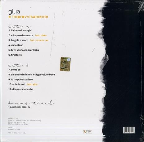 E improvvisamente - Vinile LP di Giua - 2
