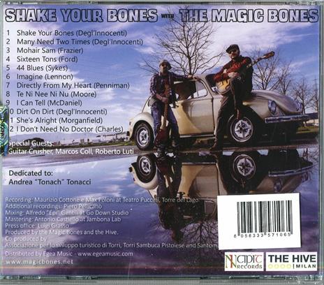 Shake Your Bones - CD Audio di Magic Bones - 2