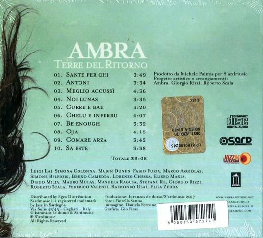 Terre del ritorno - CD Audio di Ambra - 2