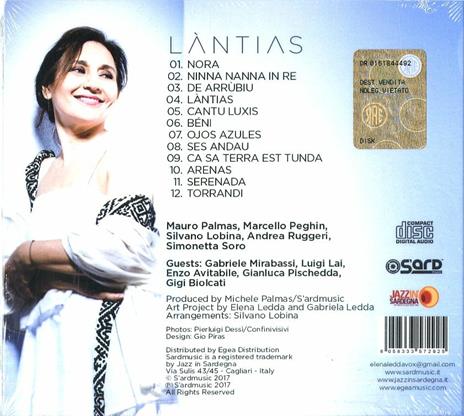Lantias - CD Audio di Elena Ledda - 2