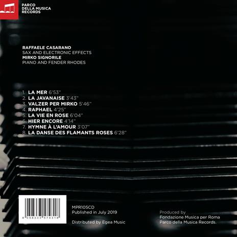 D'Amour - CD Audio di Raffaele Casarano - 2