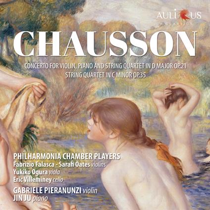 Concerto in Re op.21 - Quartetto per archi in Do minore op.35 - CD Audio di Ernest Chausson,Gabriele Pieranunzi
