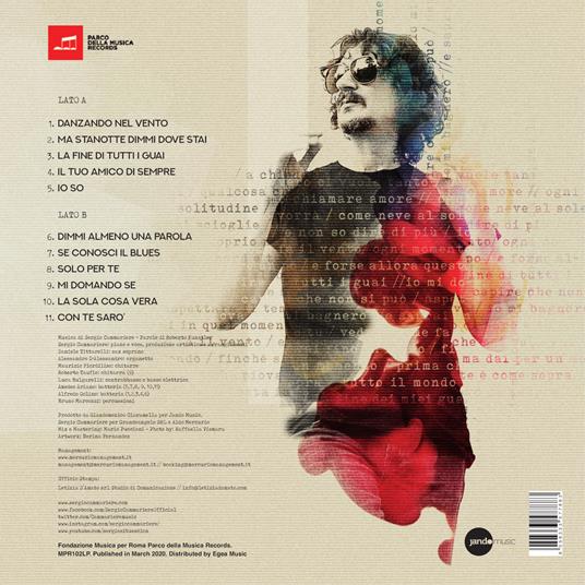 La fine di tutti i guai - Vinile LP di Sergio Cammariere - 2