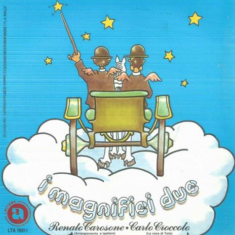 I magnifici due - Vinile 7'' di Renato Carosone,Carlo Croccolo - 2