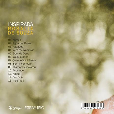 Inspirada - CD Audio di Rosalia De Souza - 2