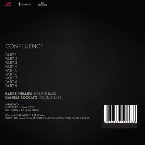 Confluence - CD Audio di Barre Phillips - 2
