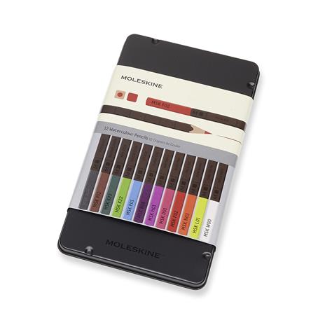 Set di matite colorate Moleskine naturally Smart. 12 pastelli