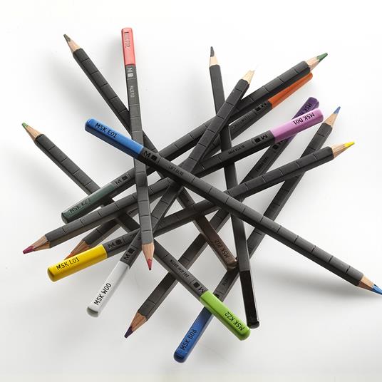 Set di matite colorate Moleskine naturally Smart. 12 pastelli - 5